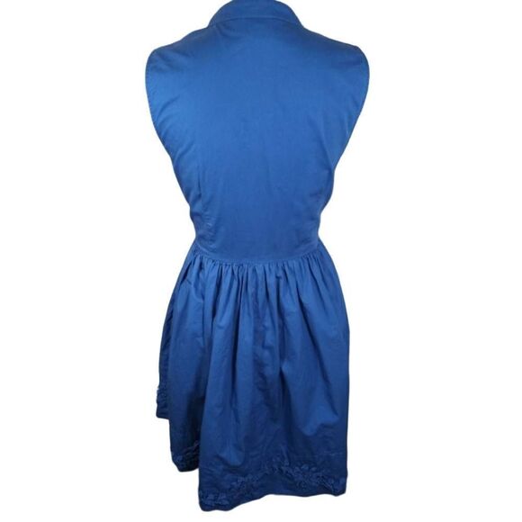 BB DAKOTA BLUE SLEEVELESS DRESS SZ.10 EUC - Picture 5 of 7